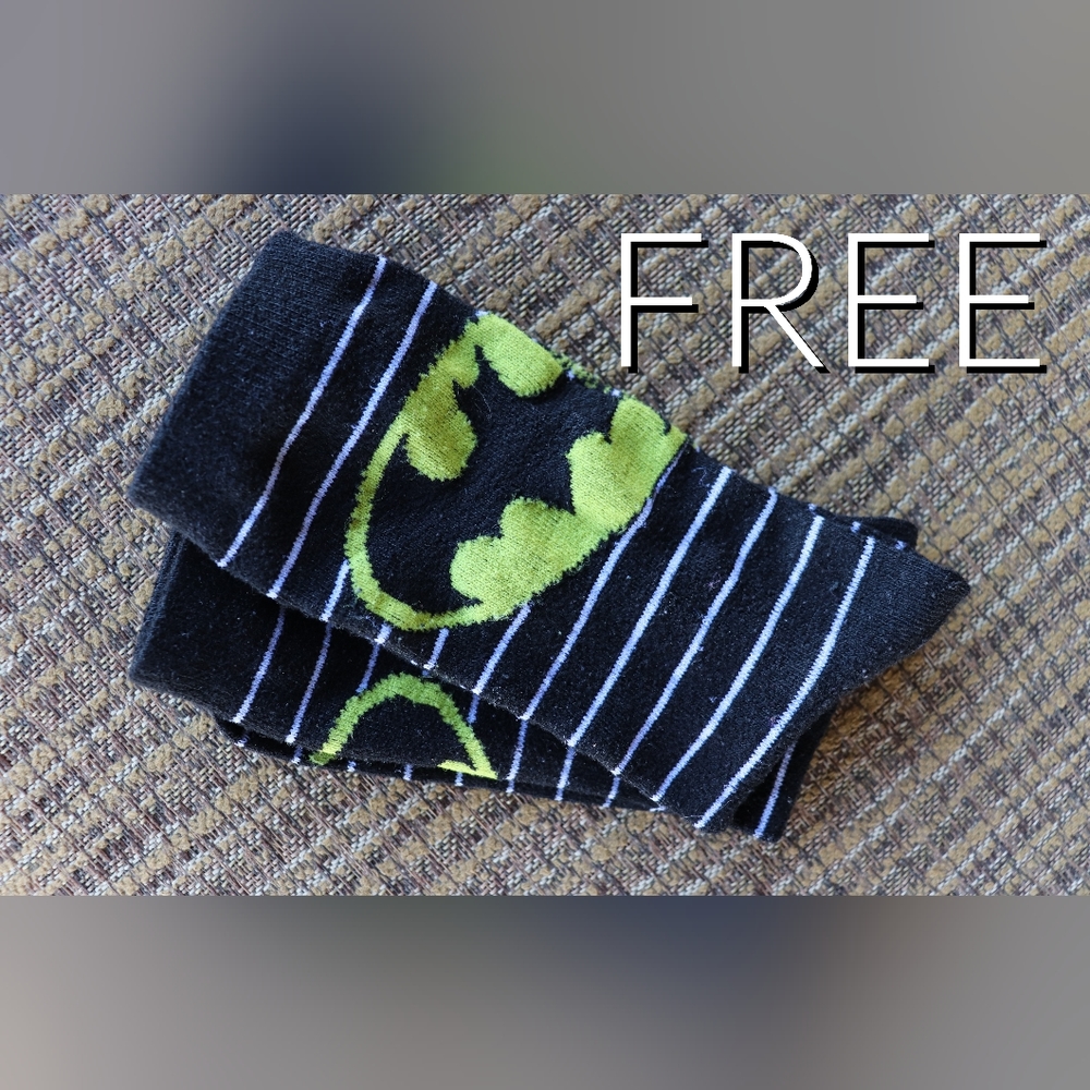 Men's Graphic Printed Socks Batman